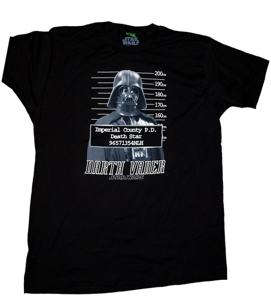 Darth Vader Mug Shot Kids Or Youth T-shirt - Barbershop (629x700), Png Download