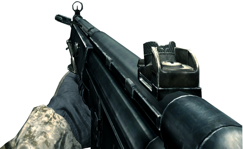 G3 Grenade Launcher Cod4 - Call Of Duty 4 (822x504), Png Download