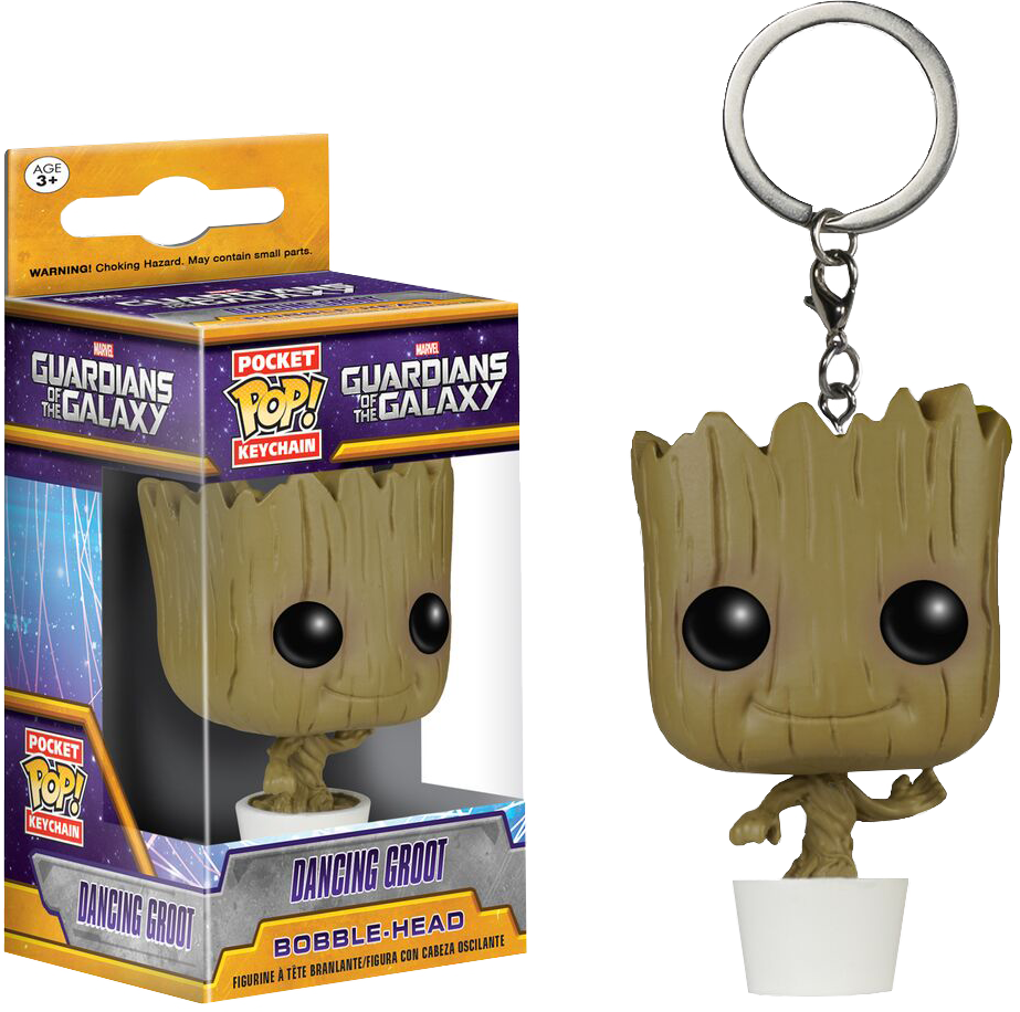 Guardians Of The Galaxy Pop Keychain - Baby Groot Funko Pop Keychain (923x916), Png Download