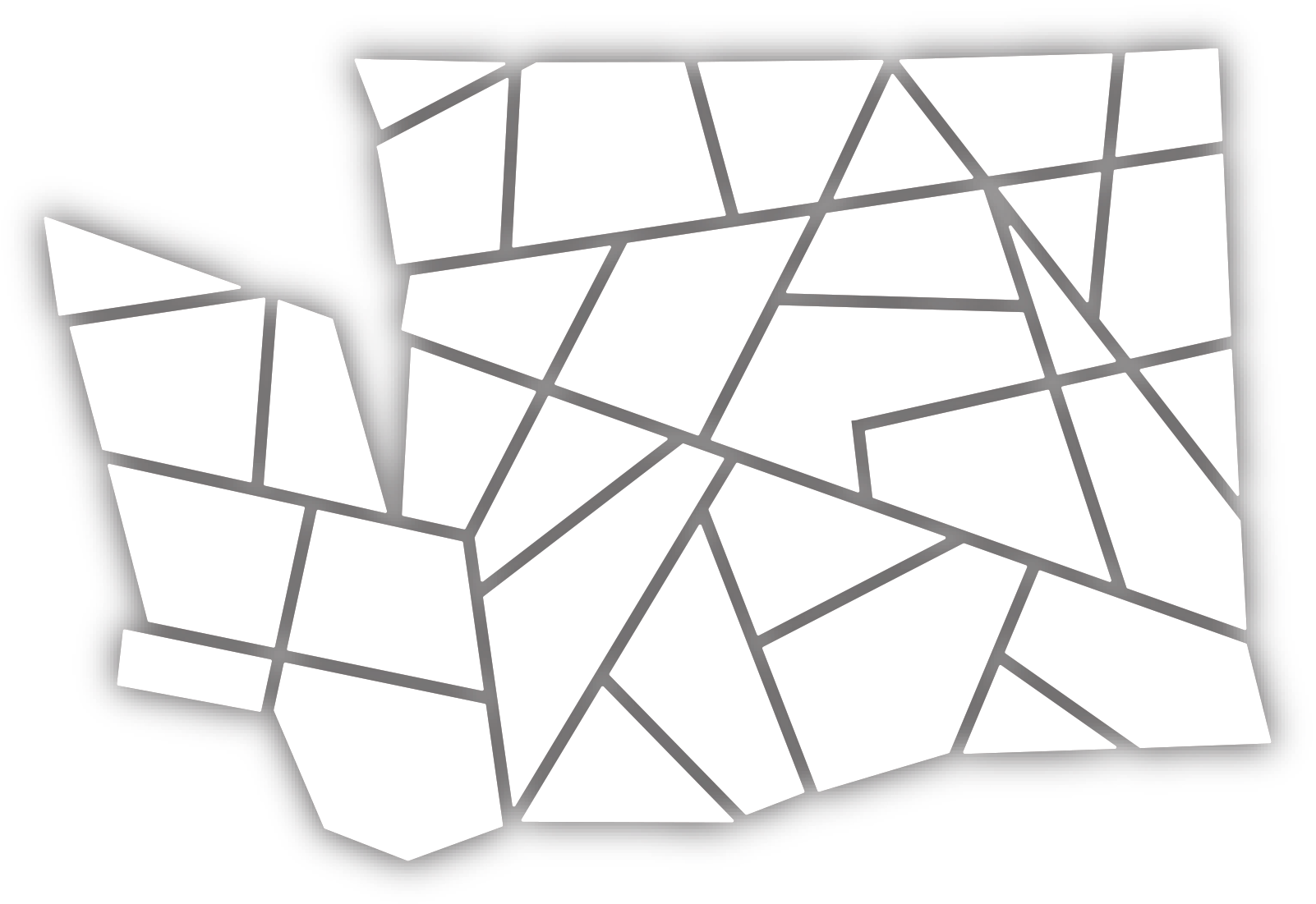 Clip Art Black And White Stock Washington Diecut Sticker - Line Art (1800x1800), Png Download