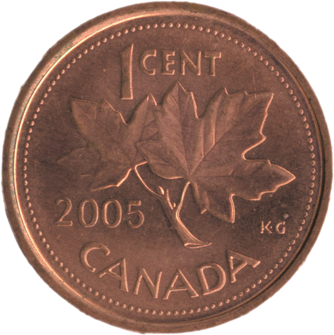 [download High-res Version, Transparent Png] - Canadian Penny (679x686), Png Download