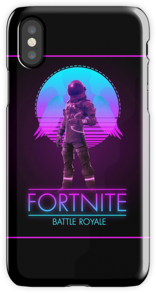 2nd Fortnite Design Dark Voyageur Iphone X Snap Case - Iphone X Wallpaper Fortnite (750x1000), Png Download