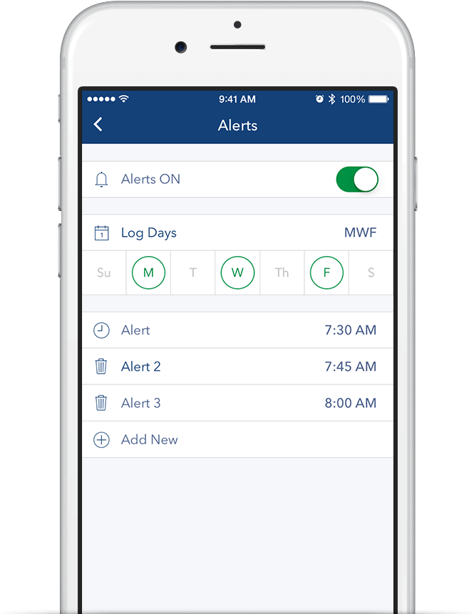 To Delete An Extra Alert, Tap The Trash Can Icon, Or - Doctor Details For App (672x860), Png Download