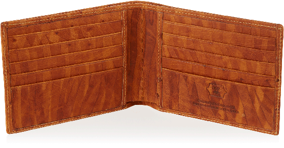 Billfold Wallet Ostrich Chestnut Zebra - Wallet (800x800), Png Download