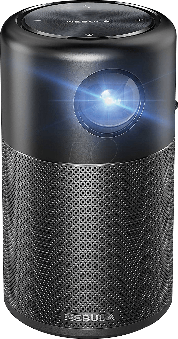 Projector, 100 Lm, Anker D4111311 - Anker Nebula Capsule Smart Projector 100ansi Lumens (689x1312), Png Download