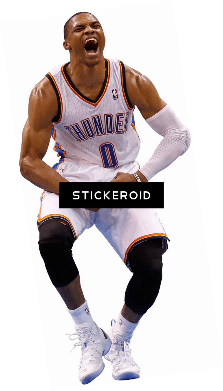 Russell Westbrook Winner - Russell Westbrook No Background (770x1347), Png Download