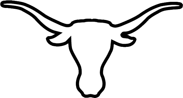 Texas Longhorn Head Icon - Texas Longhorns Logo Coloring Pages (630x630), Png Download