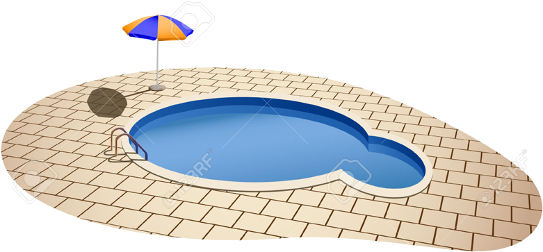 A 1/4″ Sheet Of Foam Is Placed On The Wall, Providing - Pool (800x452), Png Download
