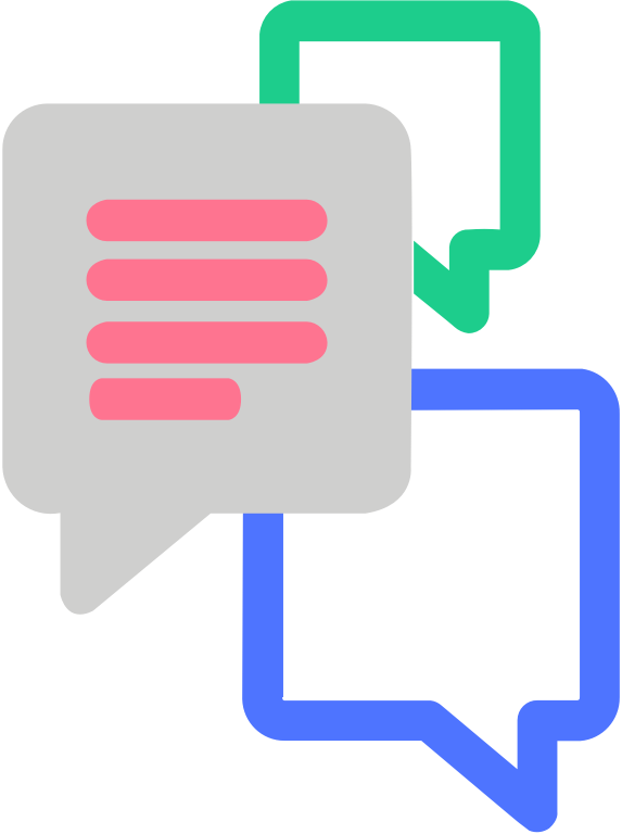 Chat Icon For Home Page - Online Chat (573x768), Png Download