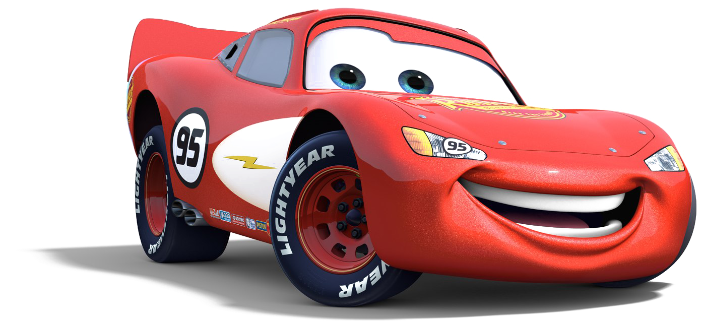 Lightning Mcqueen Disney Cars Transparent Images Cars Lightning Mcqueen Png (1872x740), Png