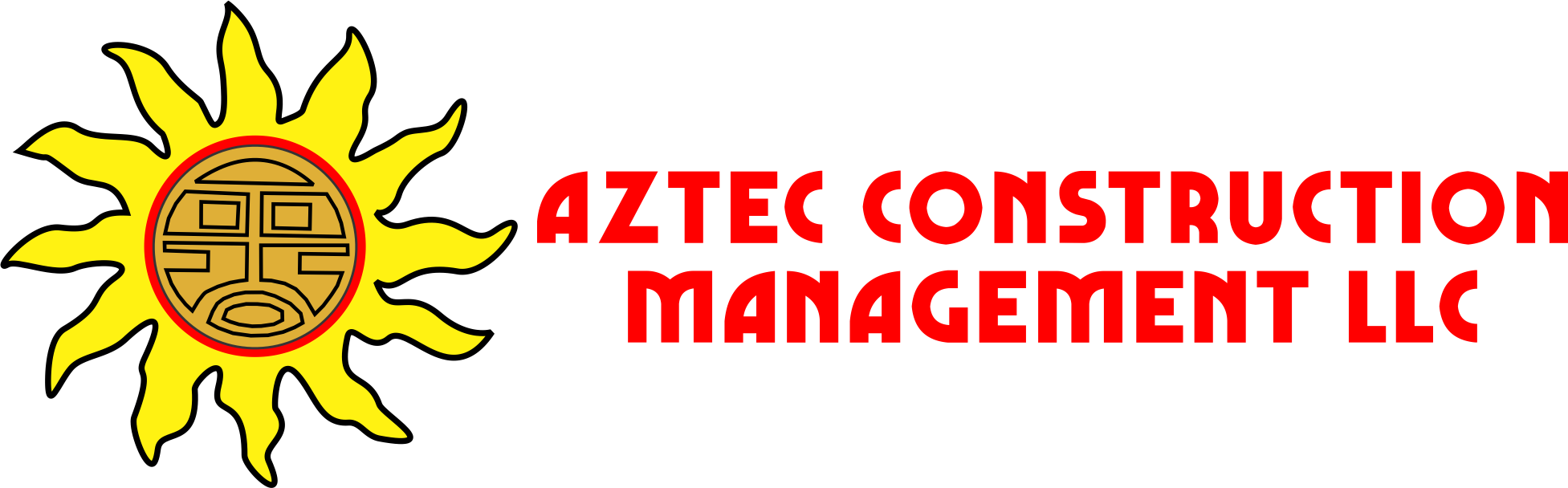 Aztec Construction Management (1953x608), Png Download