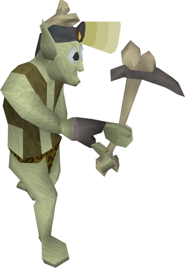 Runescape Cave Goblin (593x855), Png Download