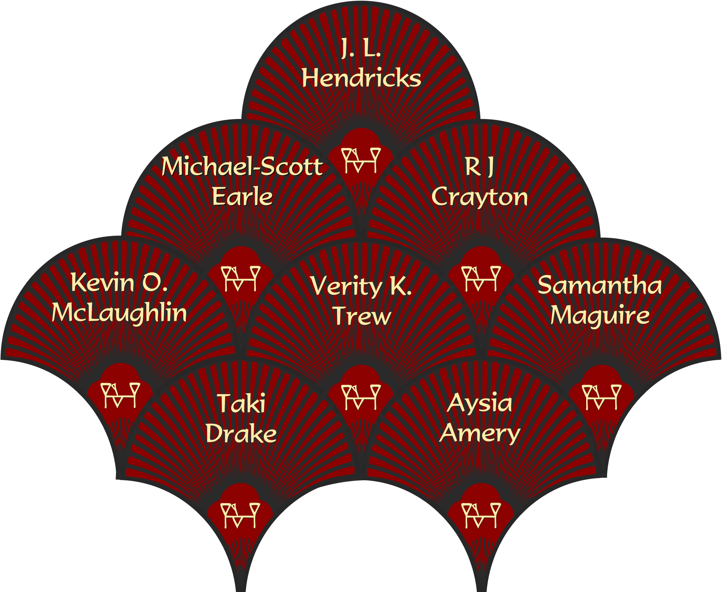 The Inanna's Circle Game Participants In The First - Illustration (2493x2046), Png Download