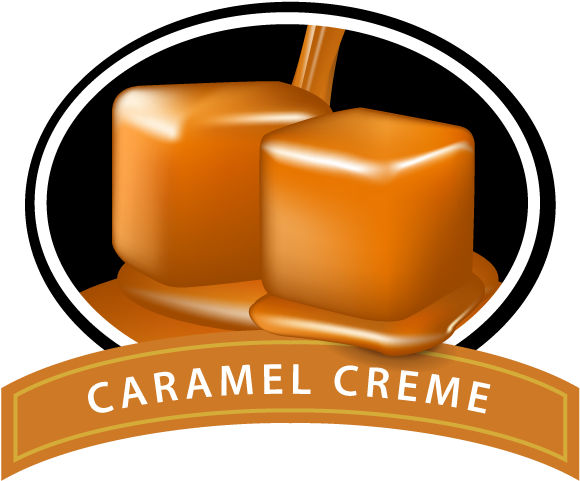Caramel Creme Coffee 500g - Caramel And Coffee Clipart (600x600), Png Download