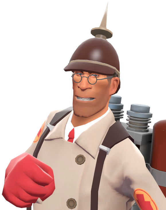 Medic With The Prussian Pickelhaube Tf2 - Tf2 Medic Prussia (579x732), Png Download