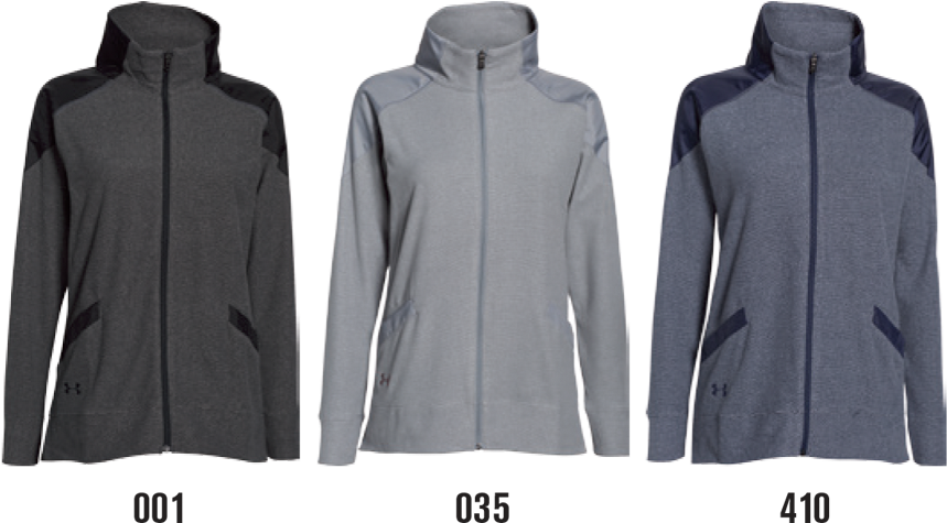 Under Armour Performance Custom Full Zip Sweatshirt - Hoodie (1000x490), Png Download