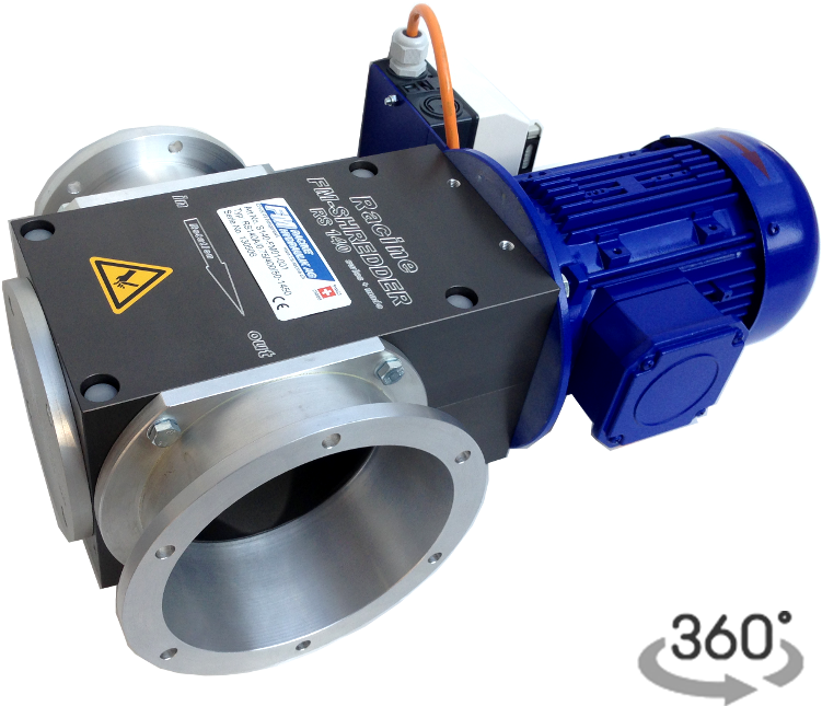 Stator Knife Integrated In The Cutting Module - Electric Fan (1000x750), Png Download