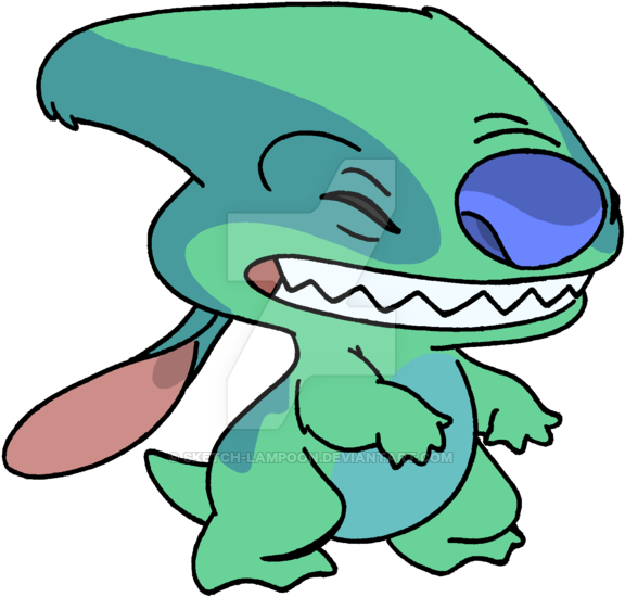 Experiment 134 Shredder - Lilo And Stitch Experiment 134 (600x584), Png Download