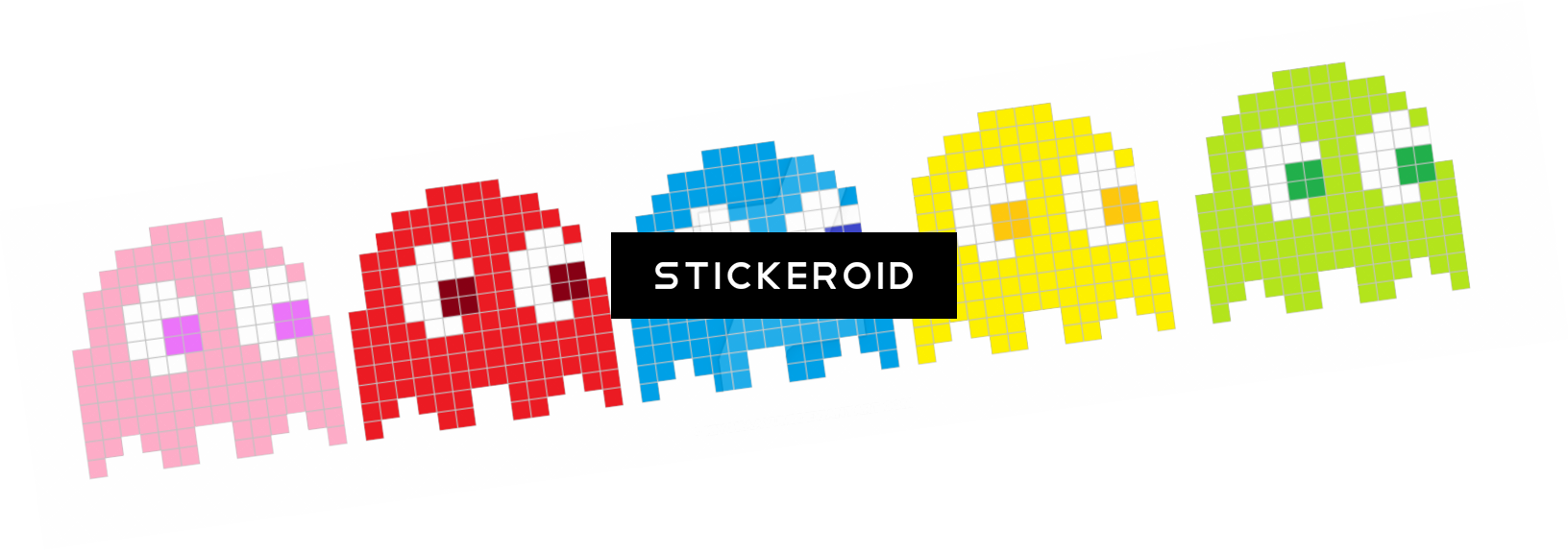 Pac-man Ghost - Pac-man Mug 253502 (1632x575), Png Download
