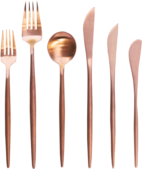 Skinny Rose Gold - Gold (1000x667), Png Download