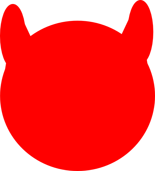 Devil Clipart Freebsd - Devil Clipart (540x597), Png Download