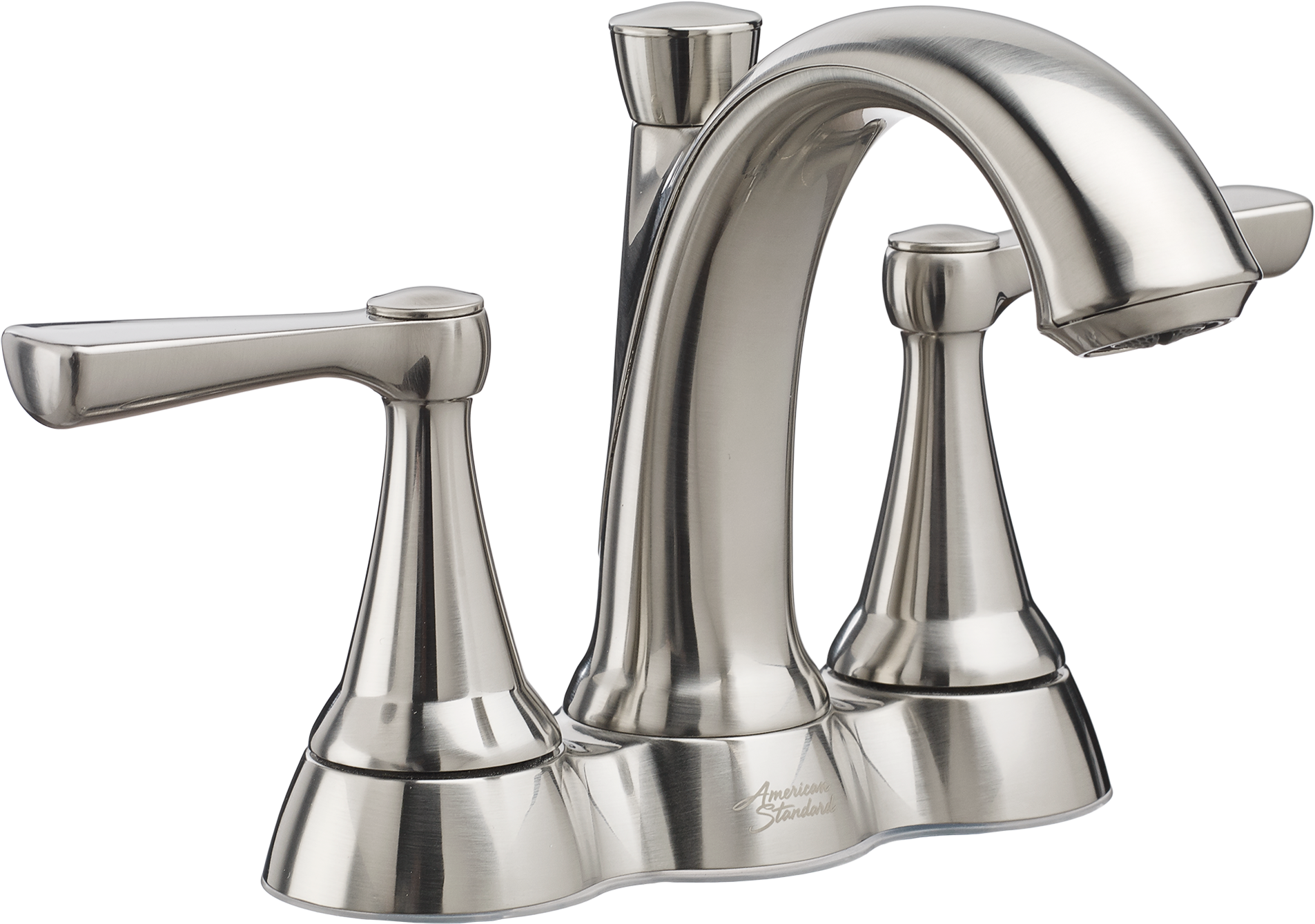 Kempton 2-handle Centerset Bathroom Faucet - Kempton 4 In Centerset 2-handle Bathroom Faucet Brushed (2000x2000), Png Download