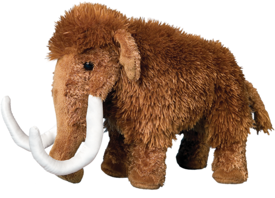 Douglas Everett Wooly Mammoth - Woolly Mammoth Soft Toy (600x600), Png Download
