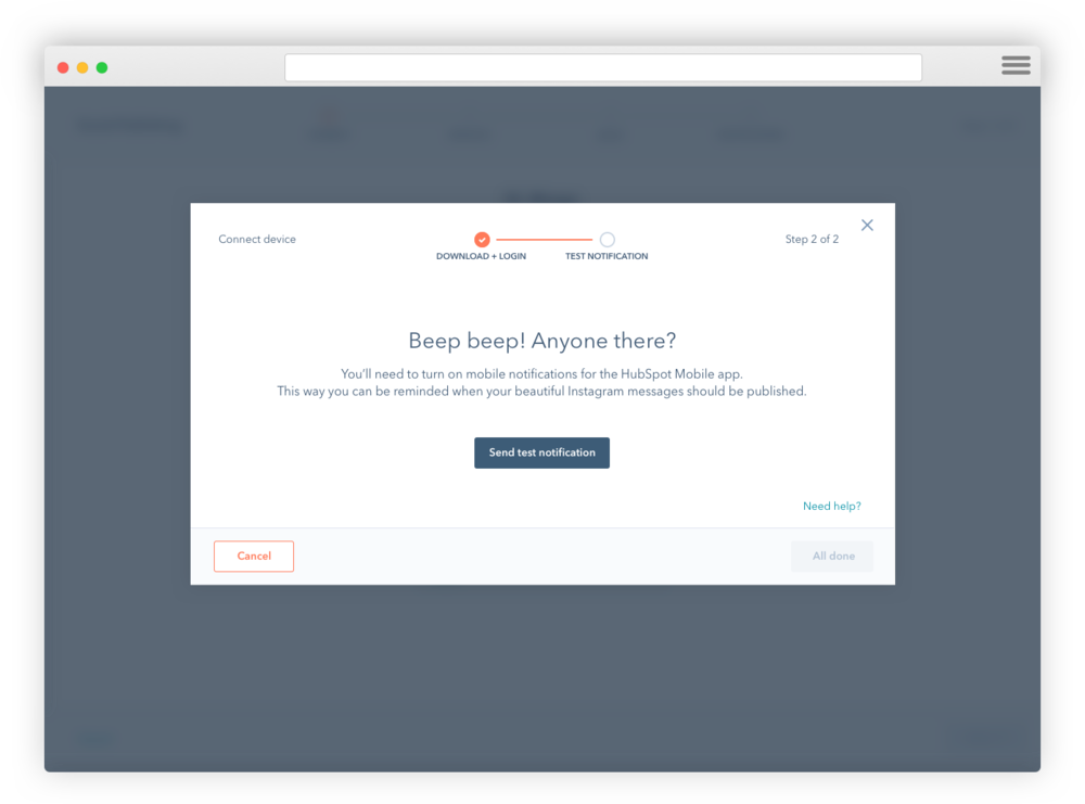 Test Notification - Plug-in (1000x741), Png Download