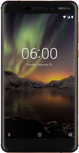 New Nokia 6 2018 4g Lte 32gb Dual Sim, White Iron - Nokia 6.1 Price In Pakistan (600x550), Png Download