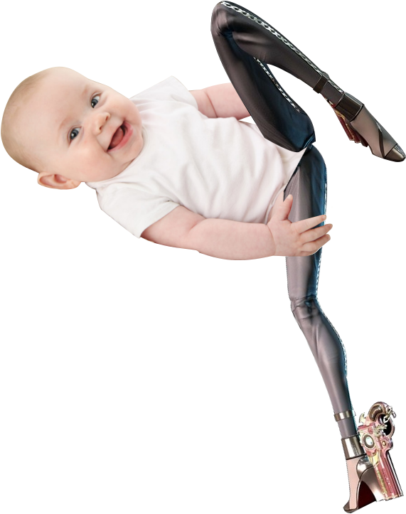 Baby Legs Png Black And White Stock - Baby Cute For Mama Pregnancy Art 32x24 Poster Decor (605x743), Png Download
