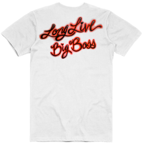 Long Live Big Boss Air Brush T-shirt (600x600), Png Download