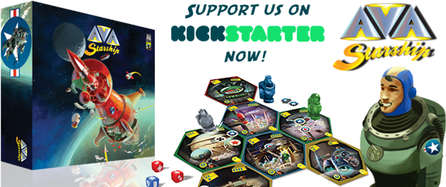 Kickstarter Support Scaled - Board Game (900x394), Png Download