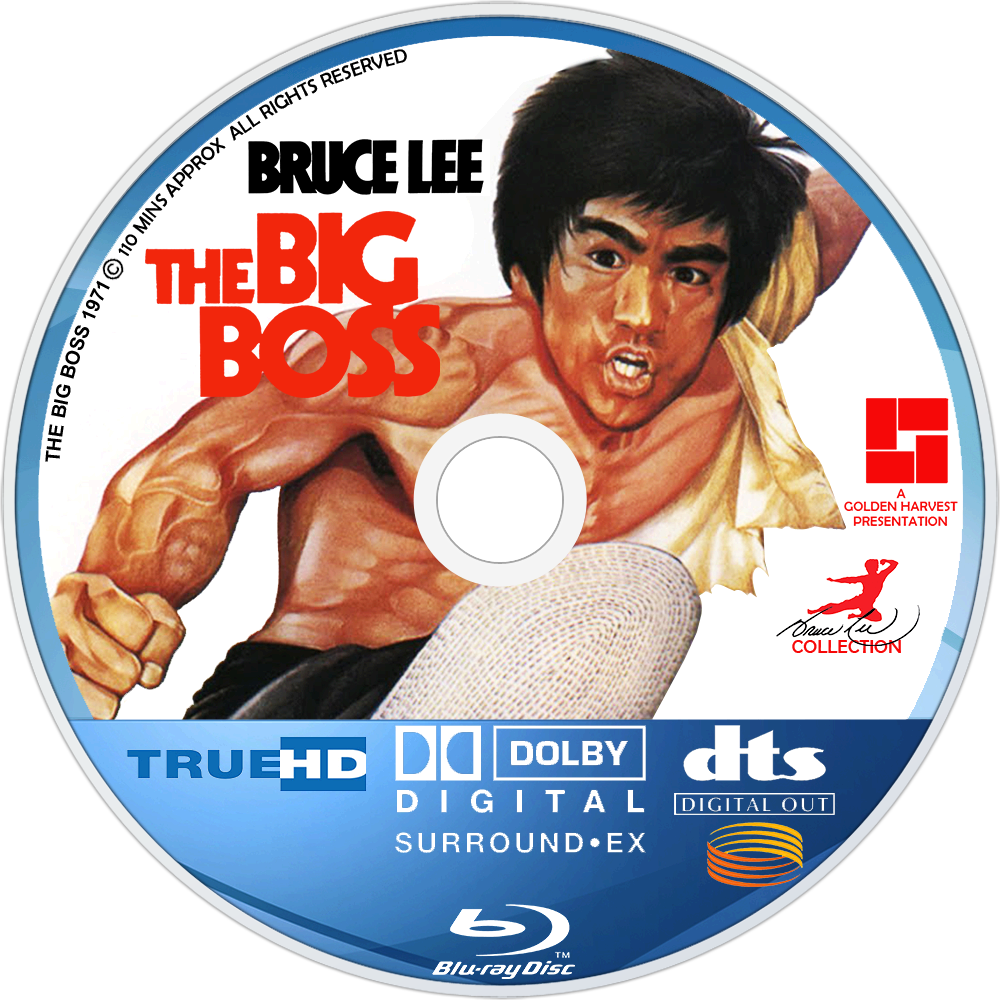 The Big Boss Bluray Disc Image - Big Boss 1971 Blu Ray (1000x1000), Png Download