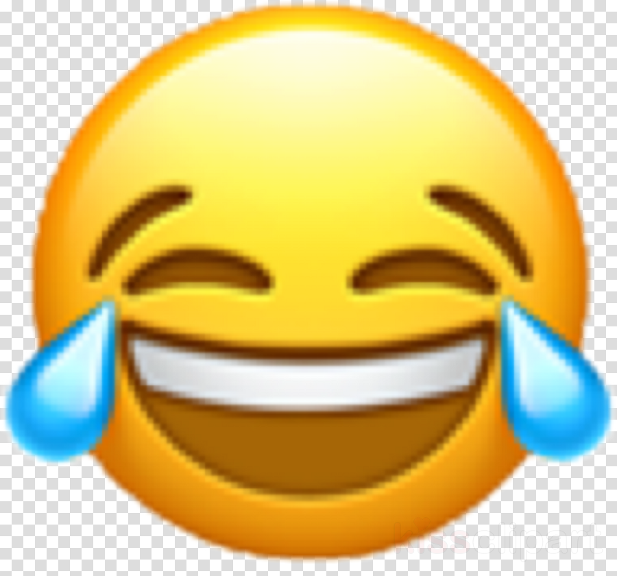 Download Face With Tears Of Joy Apple Clipart Face - Iphone Laughing Emoji Png (900x840), Png Download