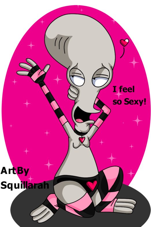 Roger In Comfort Zone - Sexy Roger From American Dad (600x793), Png Download