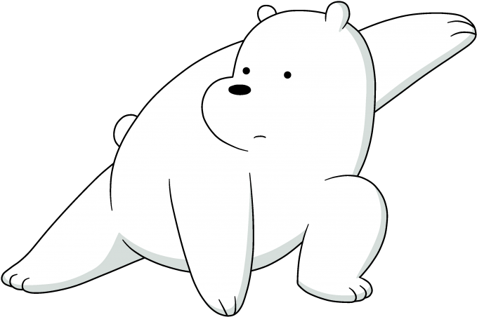 Ice Bear (700x473), Png Download