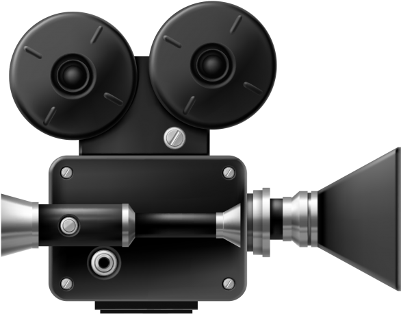 Camera Icon, Movie Icon,video Icon Png - Objet Cinema Png (715x715), Png Download