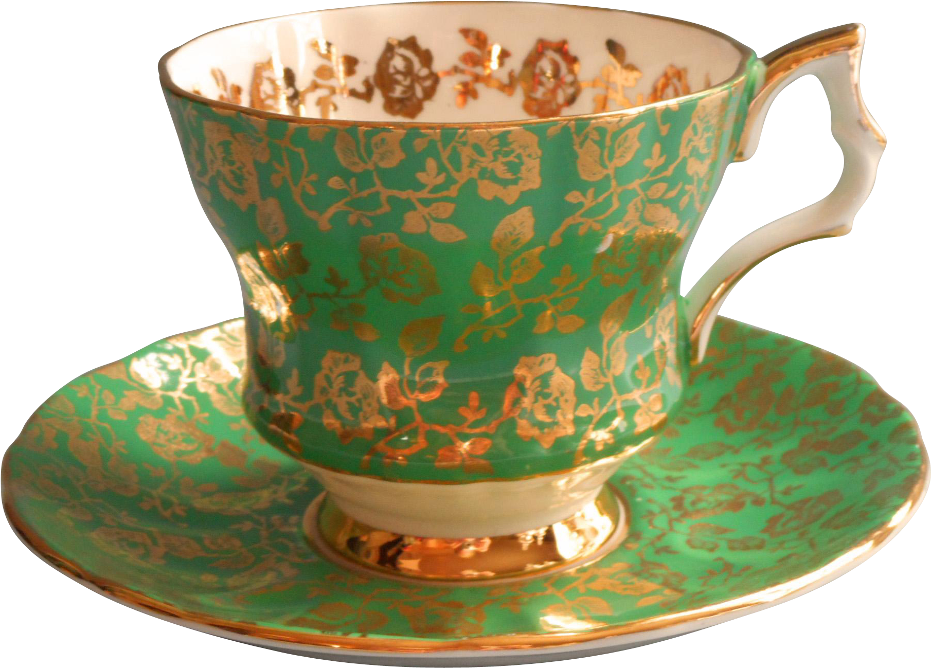 Vintage Royal Canadian English Bone China Cup Saucer - Saucer (1809x1809), Png Download