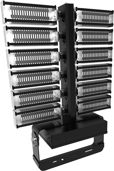 1440w Led High Mast Light,rotatable Module,155lm/w,223200 - Light-emitting Diode (751x707), Png Download