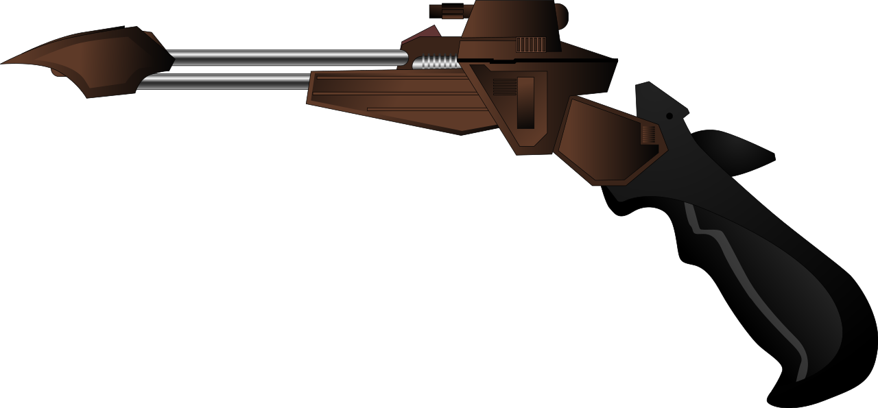 File - Klingon Disruptor - Svg - Star Trek (1280x595), Png Download