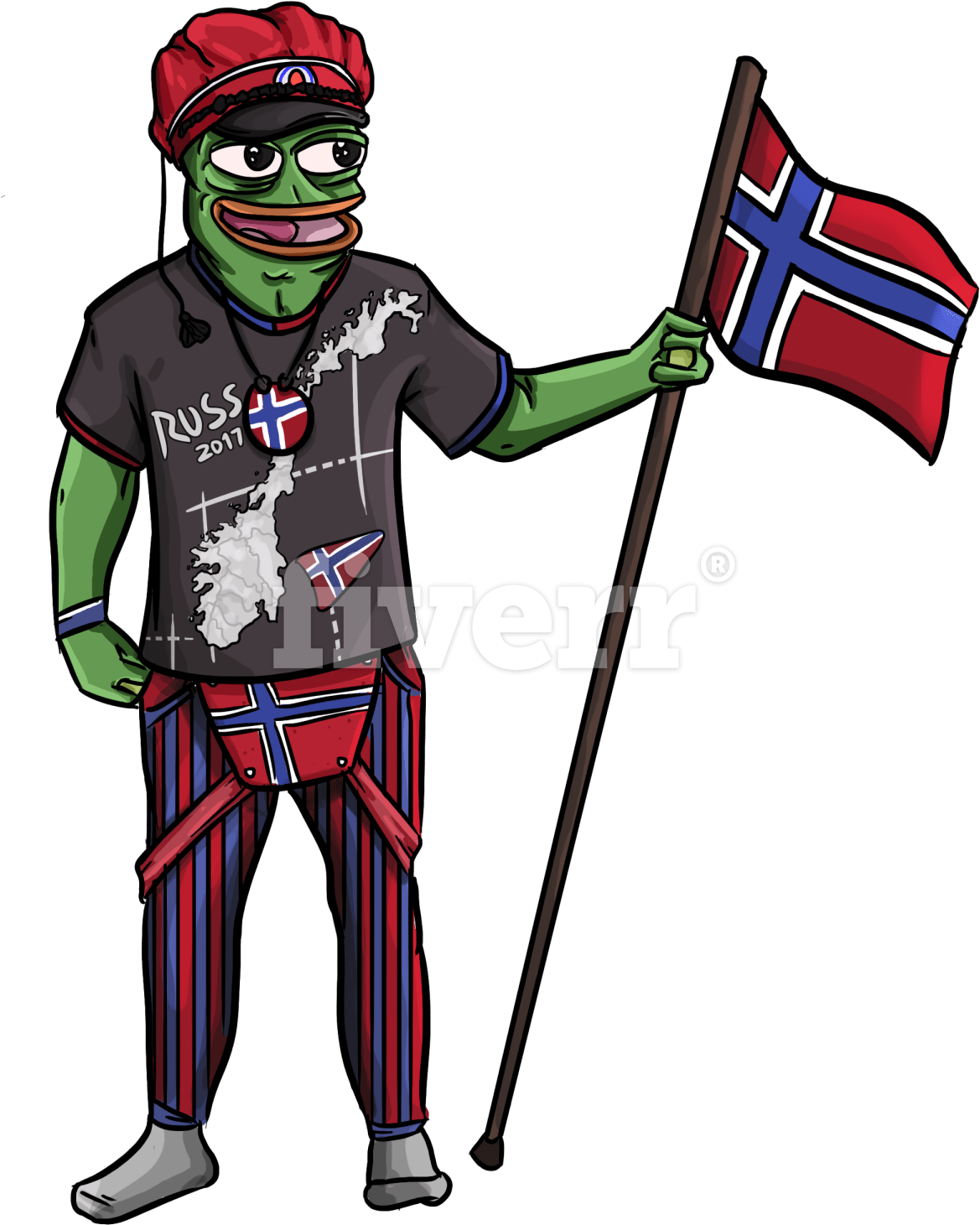 Draw A Custom Rare Pepe The Frog Dankboi Png Rare Pepe - Cartoon (1200x1500), Png Download