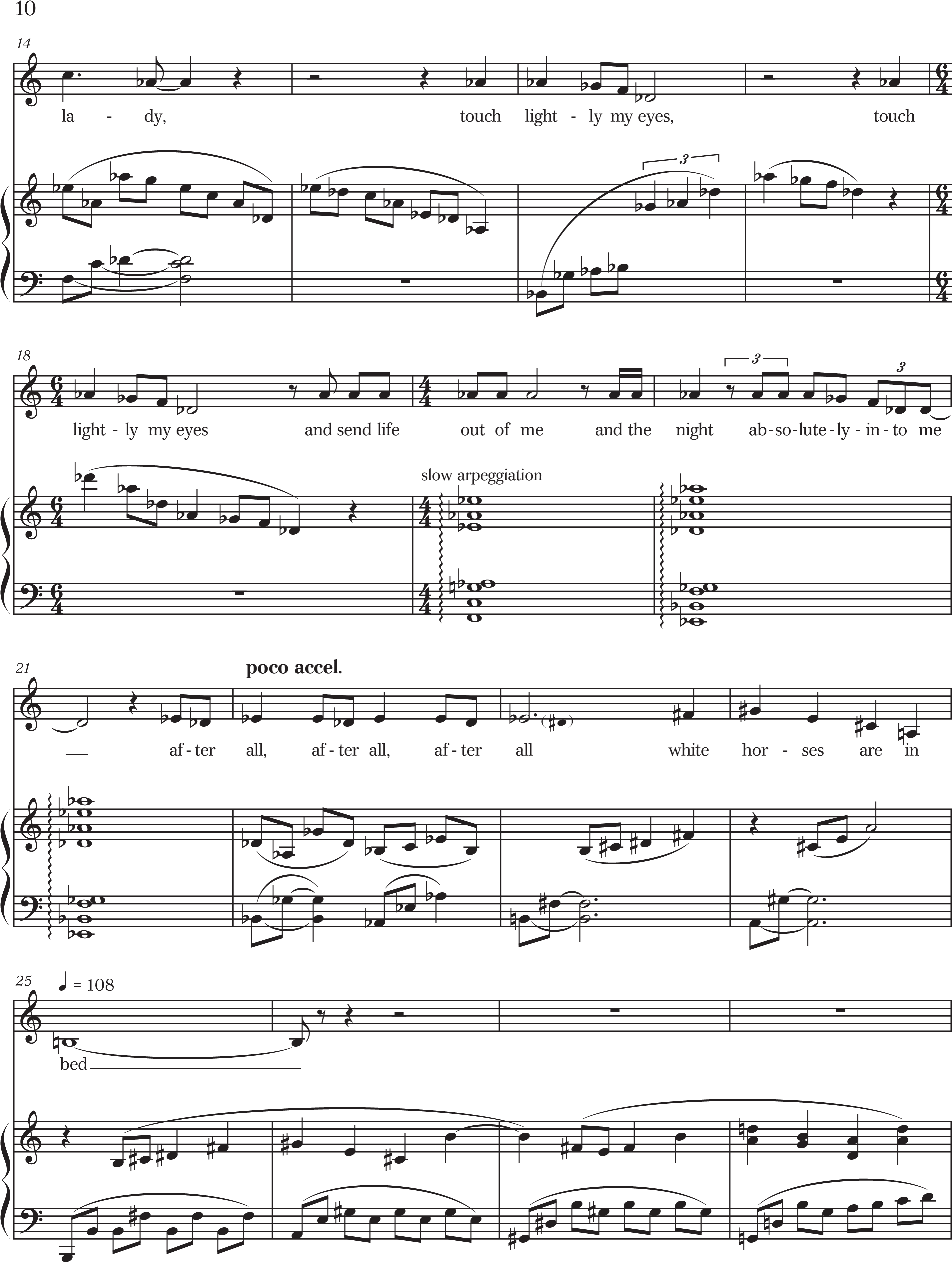 Collected Songs Thumbnail - Sheet Music (3240x4320), Png Download