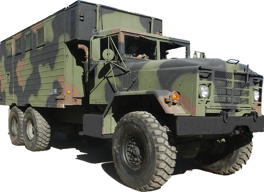 Expedition Ultimate Offroad Motorhome Army Surplus - Indian Army Truck Png (920x670), Png Download