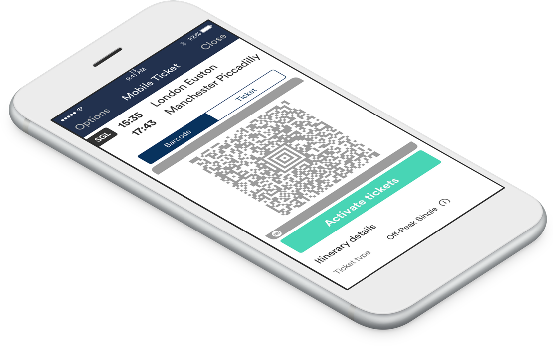 The Mobile Ticket Experience - Virta Health App (1110x704), Png Download