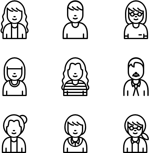 People And Avatar - Human Avatar Icon Png (600x564), Png Download