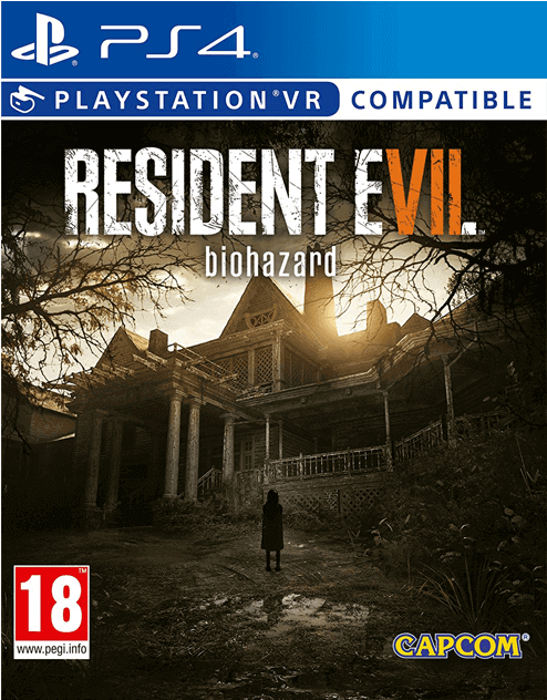Resident Evil - Resident Evil 7 Biohazard Ps4 (552x700), Png Download