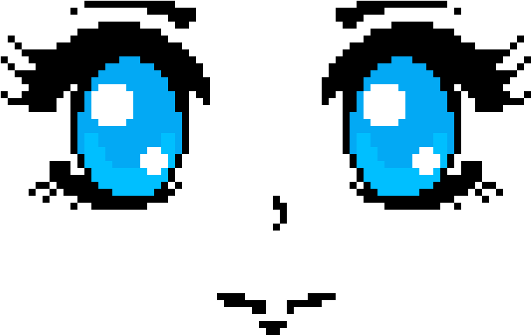 Anime Face - Anime White Eyes Transparent (1110x1110), Png Download
