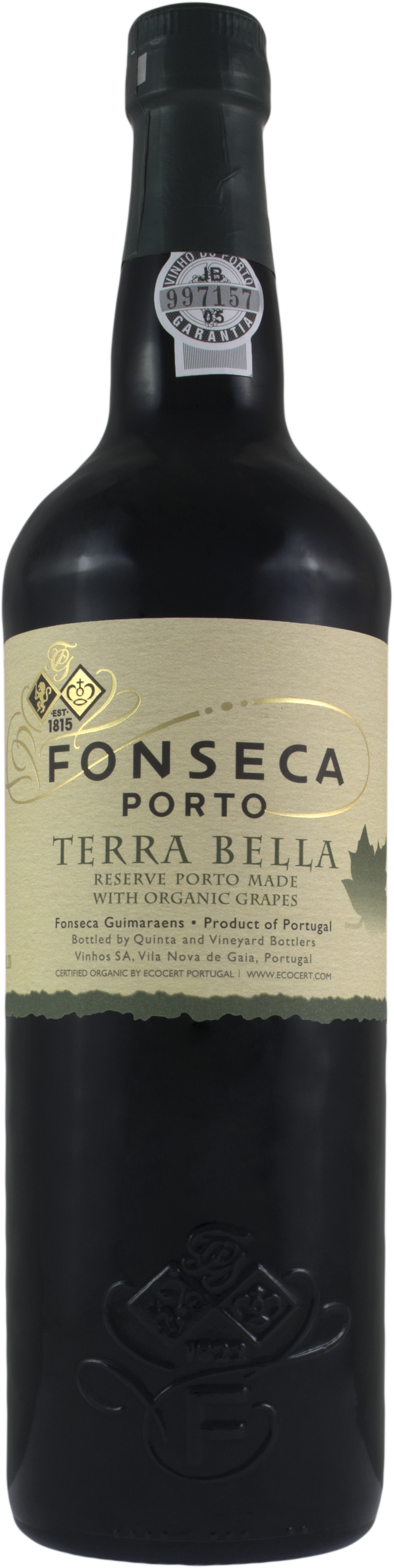 Iphone Label Thumb - Fonseca Terra Prima Organic Port 75cl (1060x4218), Png Download