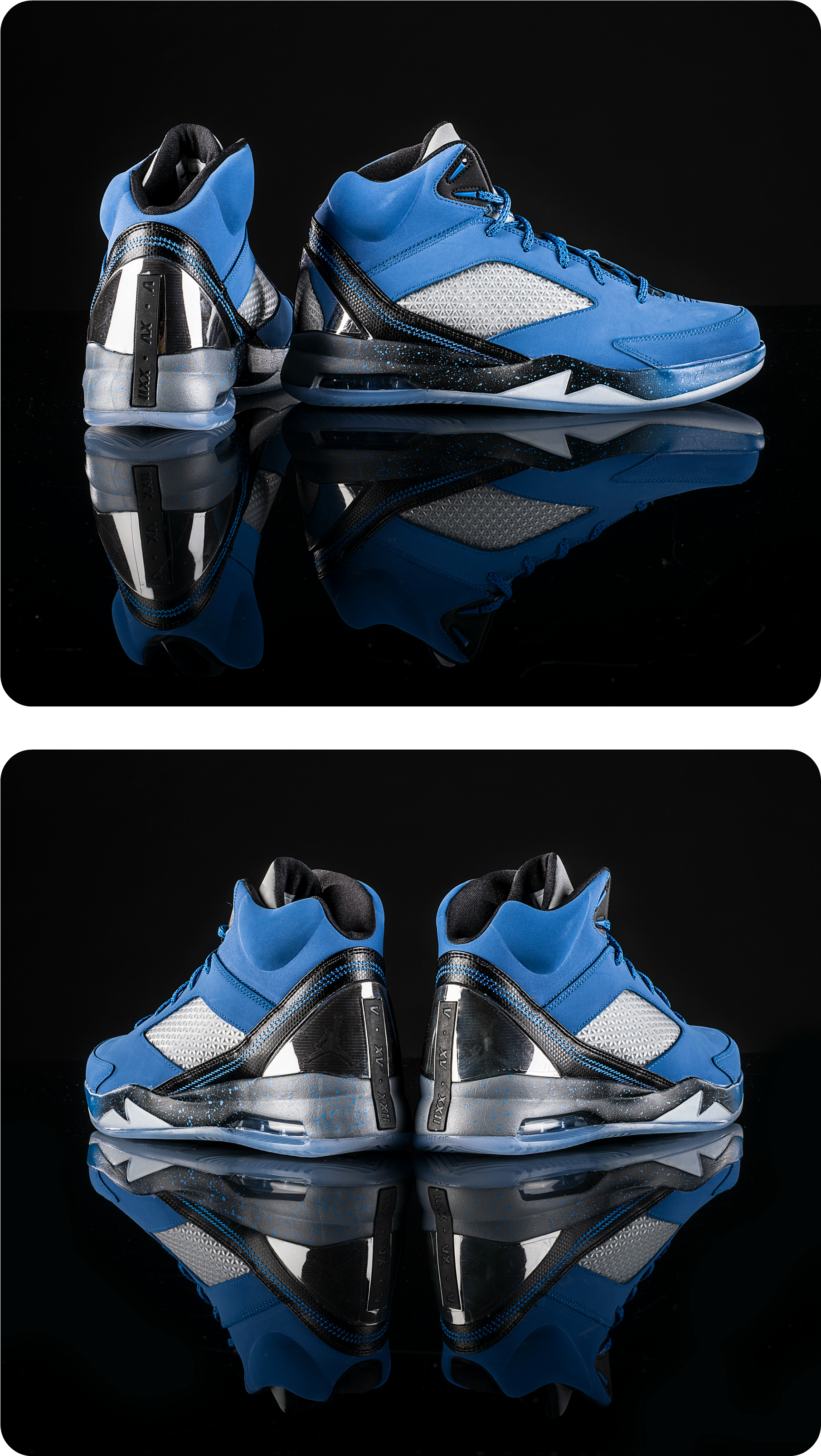 Sport Blue Takes Over The Latest Jordan Future Flight - Air Jordan (2000x3400), Png Download
