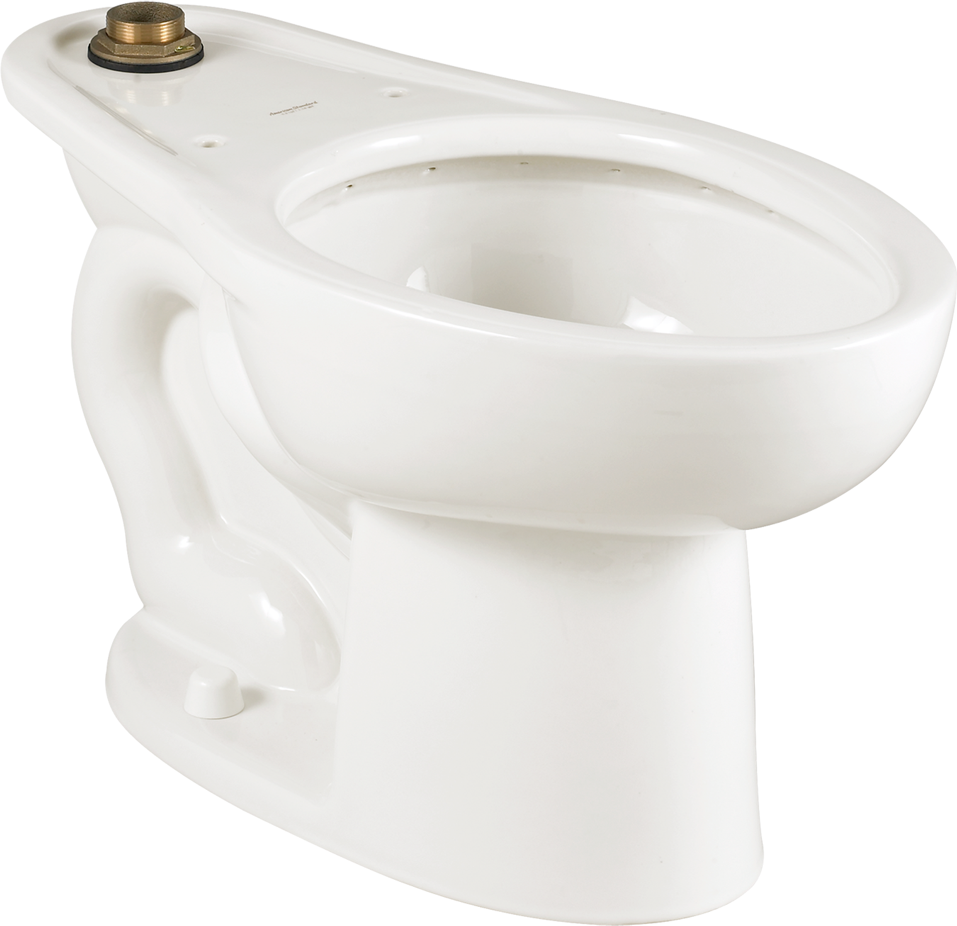 Elongated Bowl Only, Top Spud With Slotted Rim For - American Standard Everclean Madera (2000x2000), Png Download